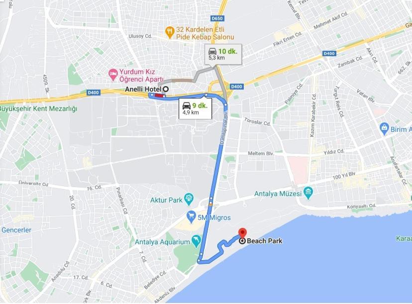 Anelli Hotel Antalya Bagian luar foto